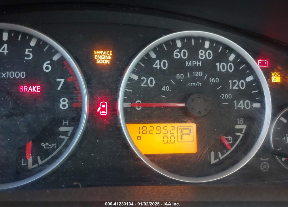 2005 NISSAN PATHFINDER SE VIN: 5N1AR18W75C711706