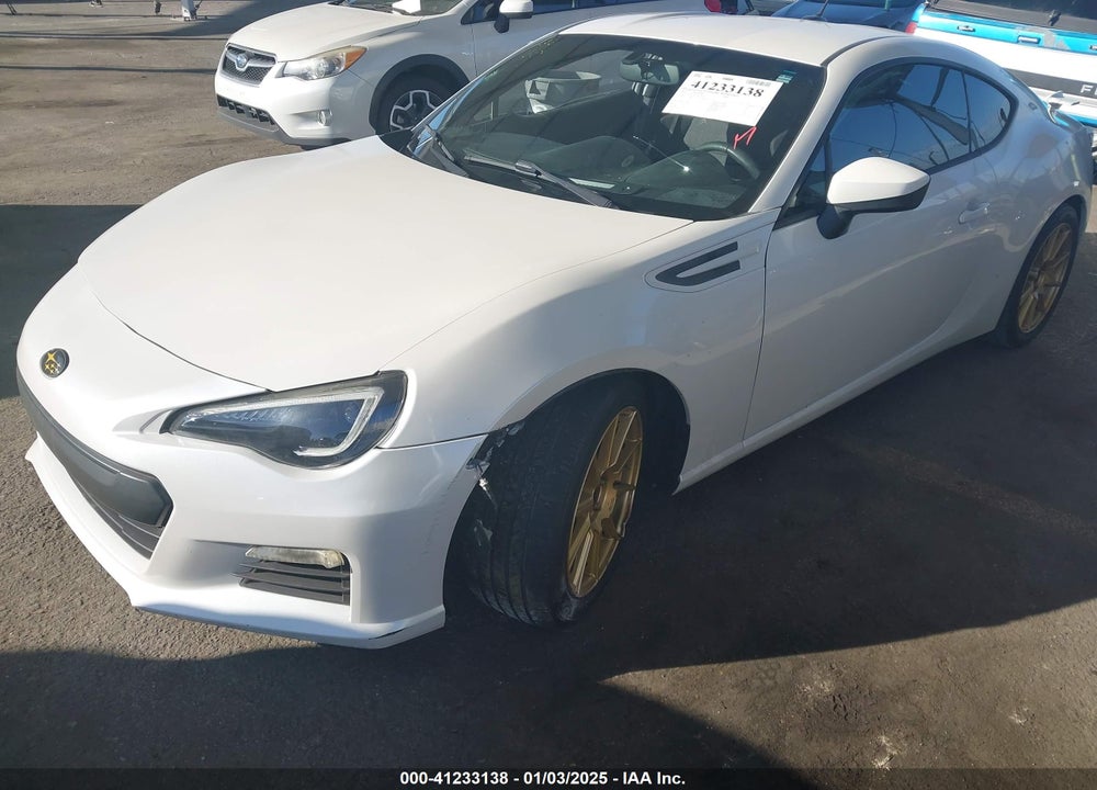 2013 SUBARU BRZ VIN: JF1ZCAB13D1601550