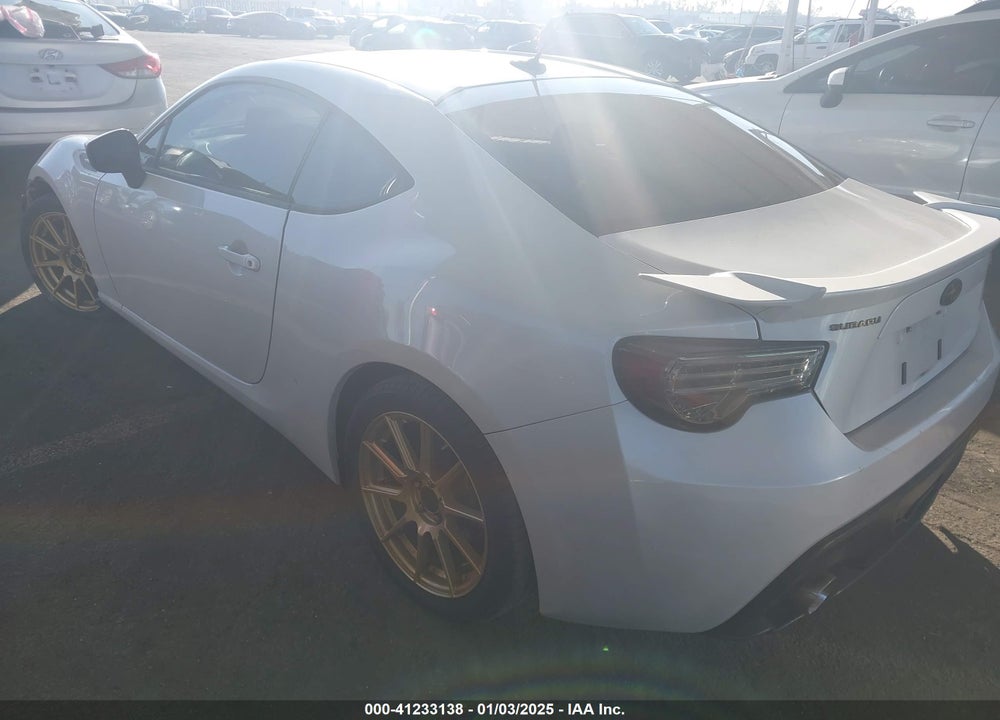 2013 SUBARU BRZ VIN: JF1ZCAB13D1601550