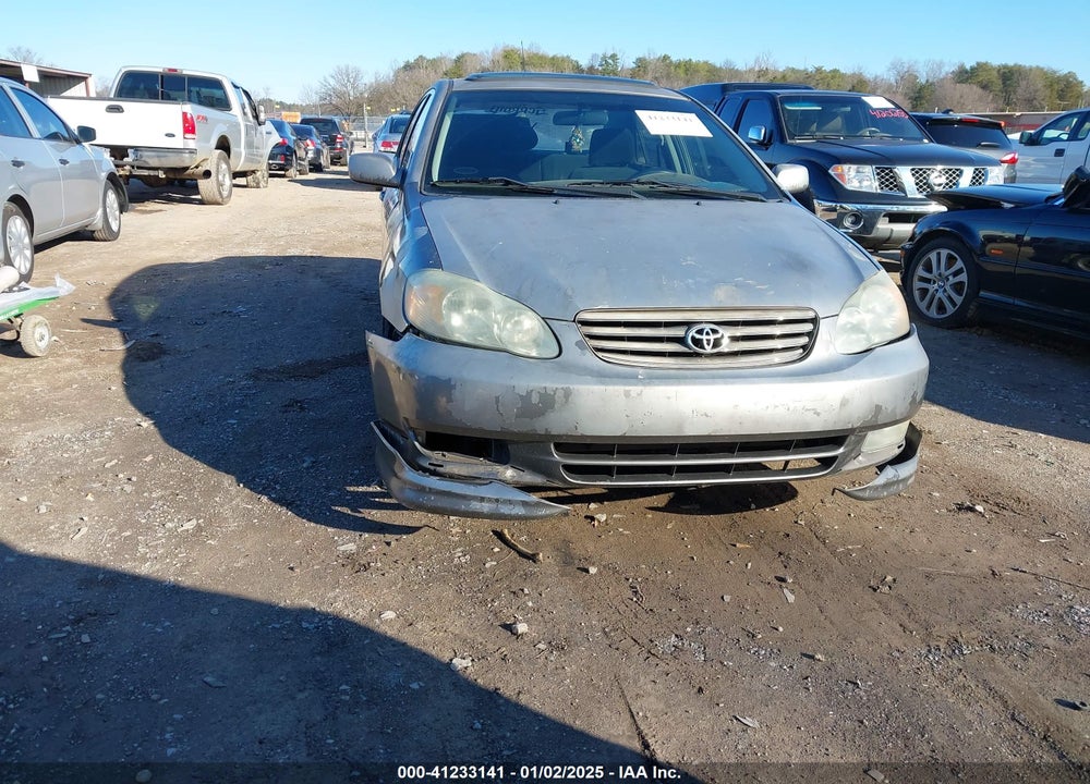 2003 TOYOTA COROLLA S VIN: 2T1BR32E23C102337
