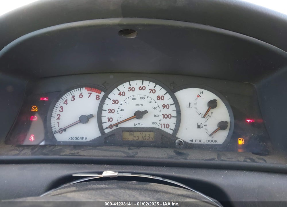 2003 TOYOTA COROLLA S VIN: 2T1BR32E23C102337