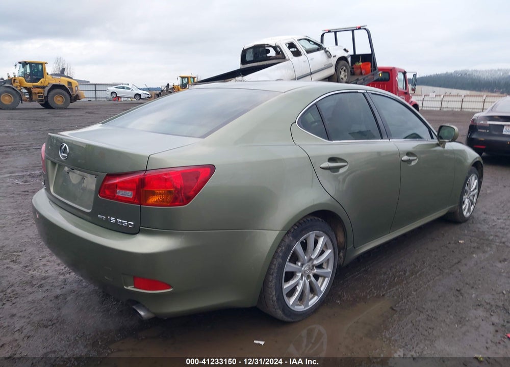 2006 LEXUS IS 250 VIN: JTHCK262062000846