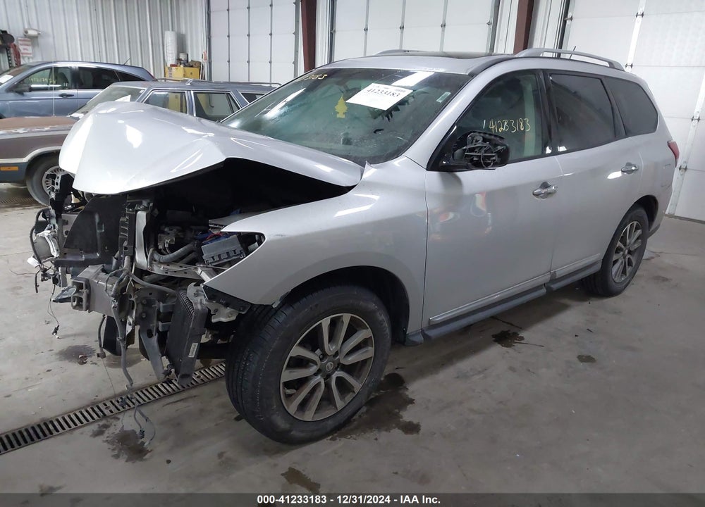 2014 NISSAN PATHFINDER SL VIN: 5N1AR2MM9EC620947