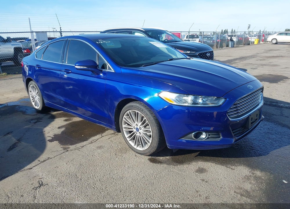 2013 FORD FUSION SE VIN: 3FA6P0HR8DR309171