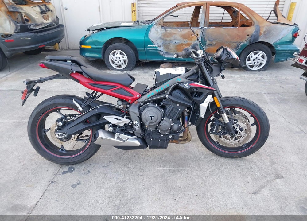 2021 TRIUMPH MOTORCYCLE STREET TRIPLE R (LRH) VIN: SMTA544D9MTAC9799