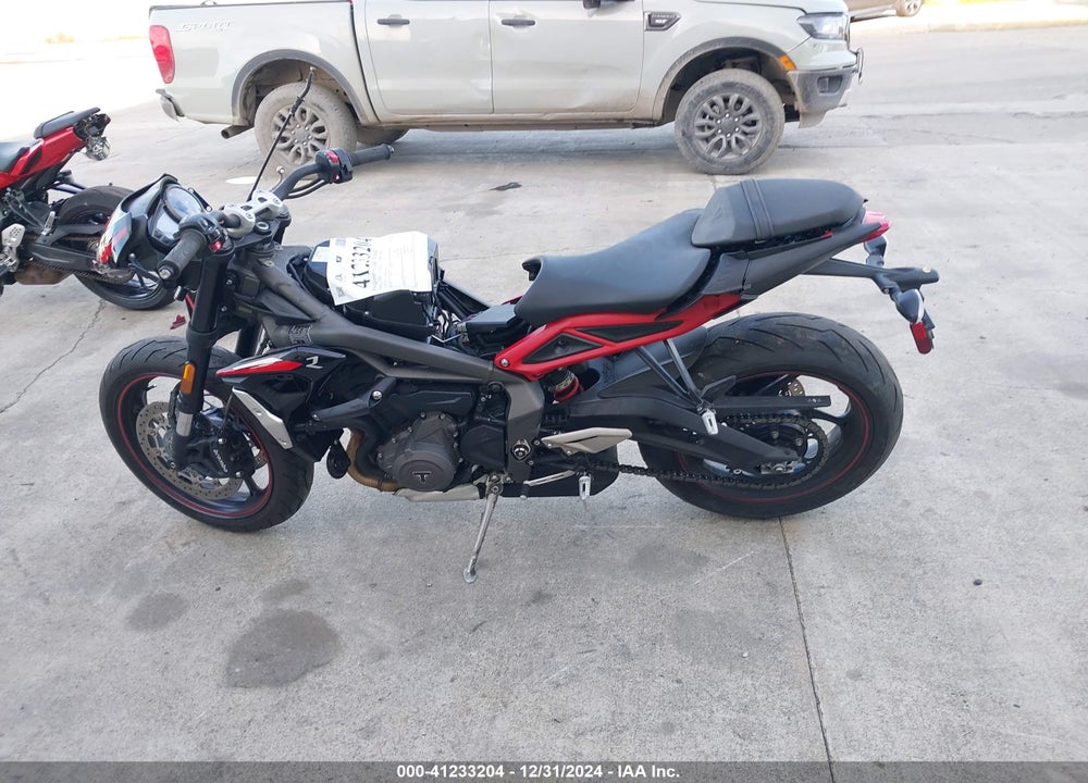 2021 TRIUMPH MOTORCYCLE STREET TRIPLE R (LRH) VIN: SMTA544D9MTAC9799