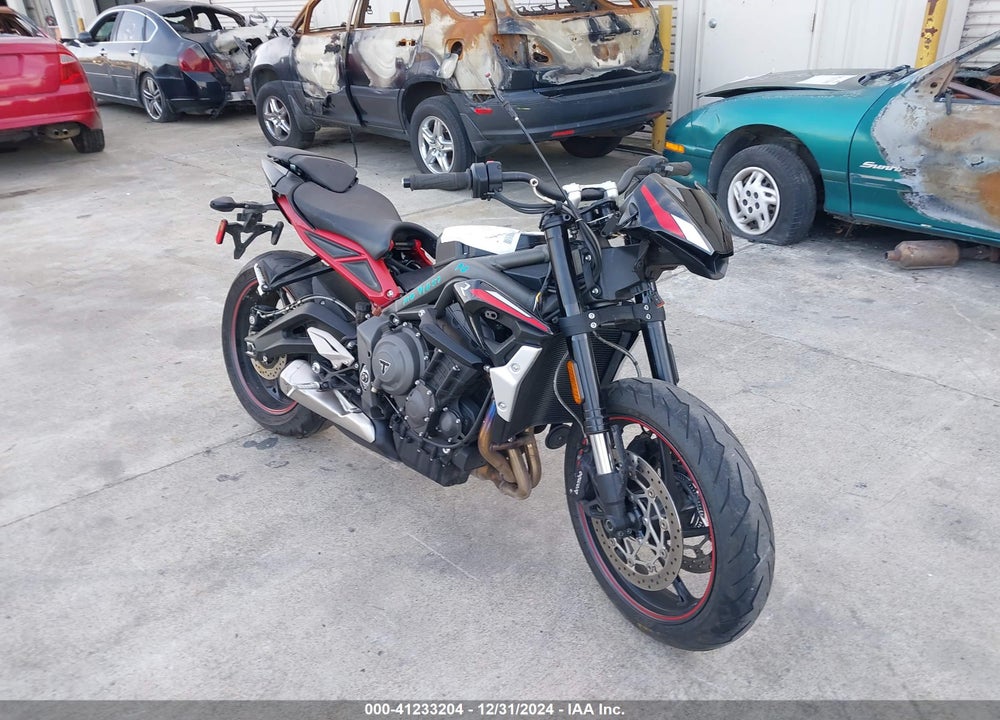 2021 TRIUMPH MOTORCYCLE STREET TRIPLE R (LRH) VIN: SMTA544D9MTAC9799