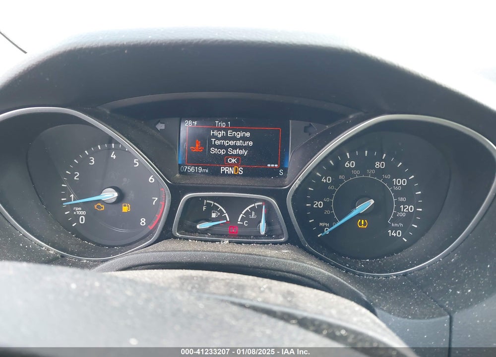 2016 FORD FOCUS VIN: 1FADP3FE9GL371660
