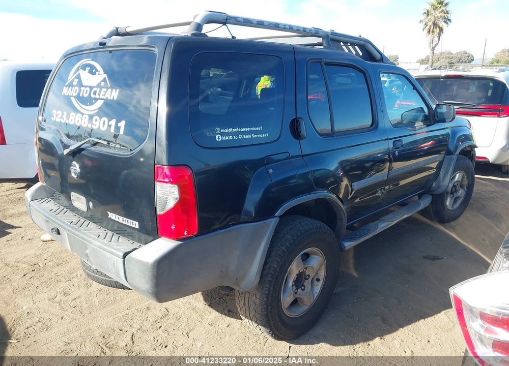 2002 NISSAN XTERRA XE VIN: 5N1ED28T42C583707