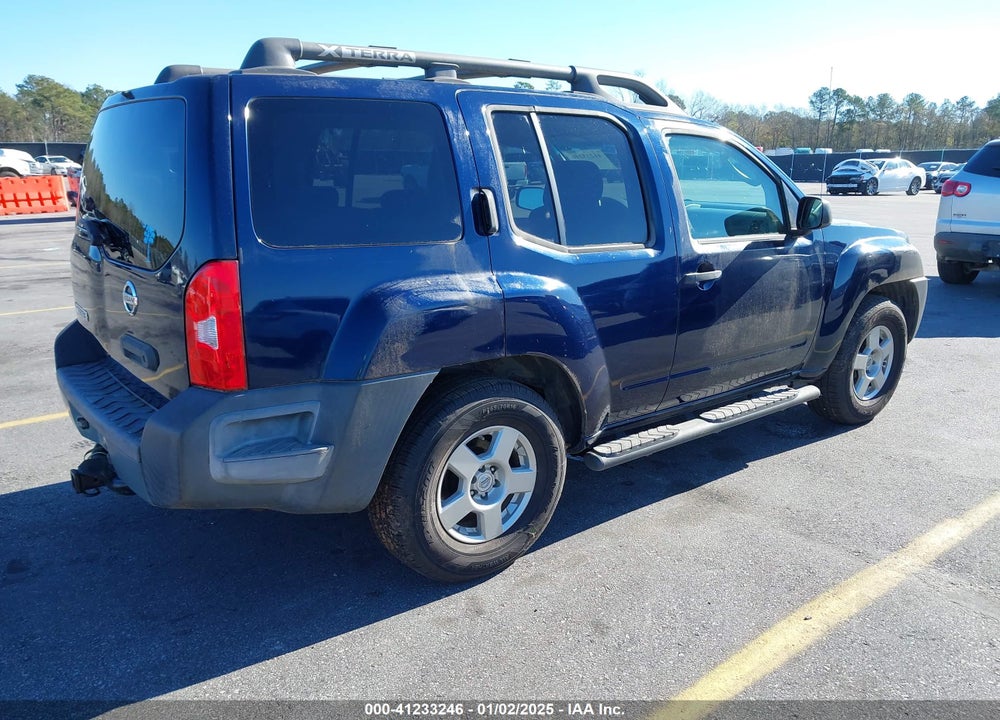 2007 NISSAN XTERRA S VIN: 5N1AN08U17C534111
