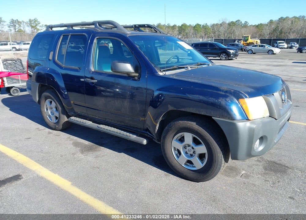 2007 NISSAN XTERRA S VIN: 5N1AN08U17C534111