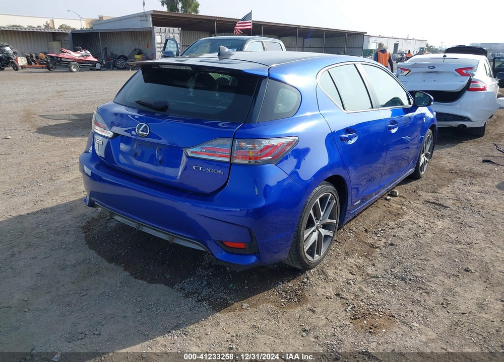 2015 LEXUS CT 200H VIN: JTHKD5BH1F2224340