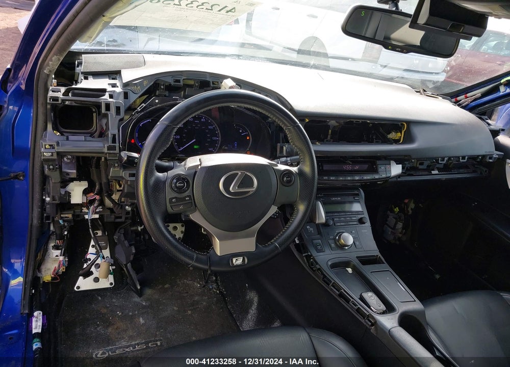 2015 LEXUS CT 200H VIN: JTHKD5BH1F2224340