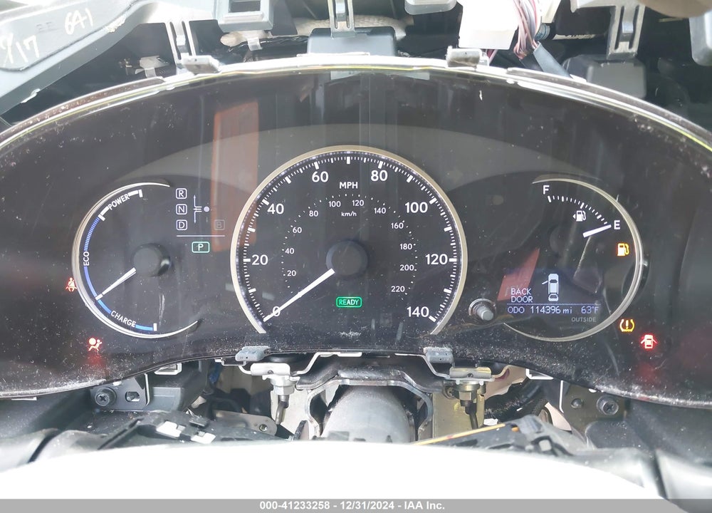 2015 LEXUS CT 200H VIN: JTHKD5BH1F2224340