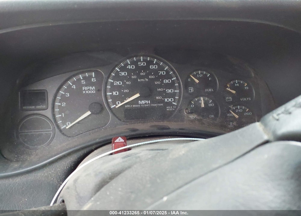 2002 CHEVROLET AVALANCHE 1500 VIN: 3GNEK13T42G202373