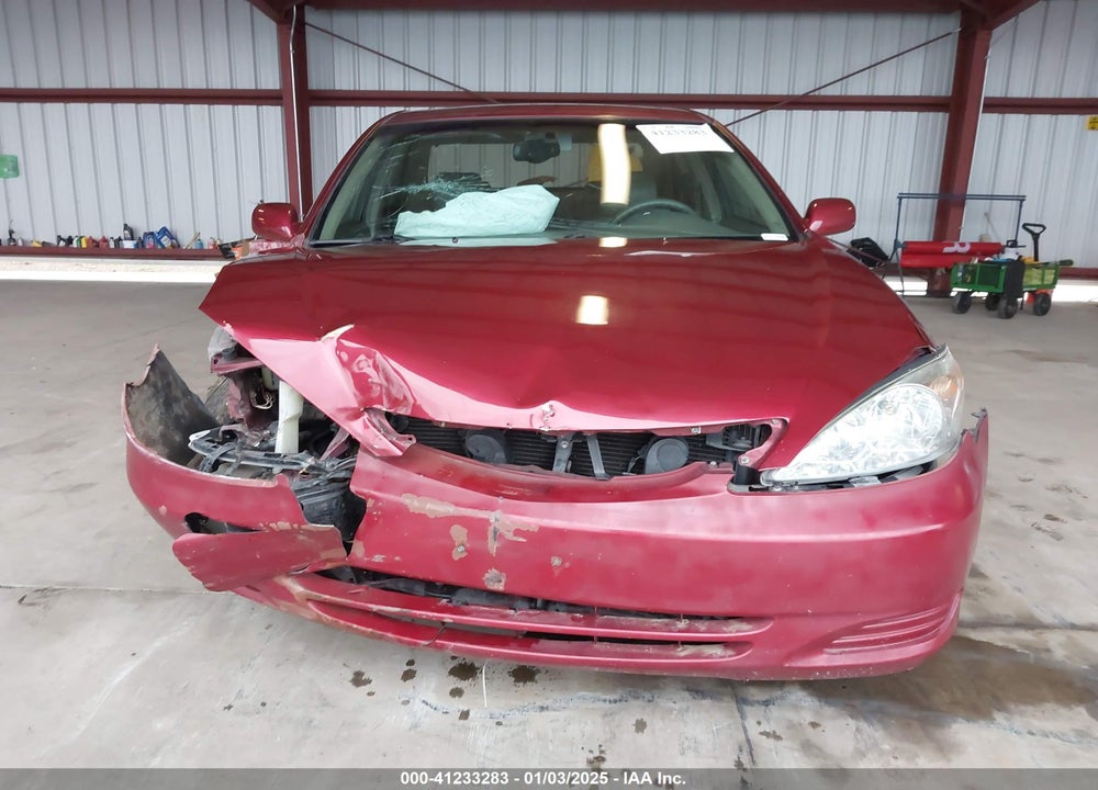 2002 TOYOTA CAMRY XLE V6 VIN: JTDBF30K220012986