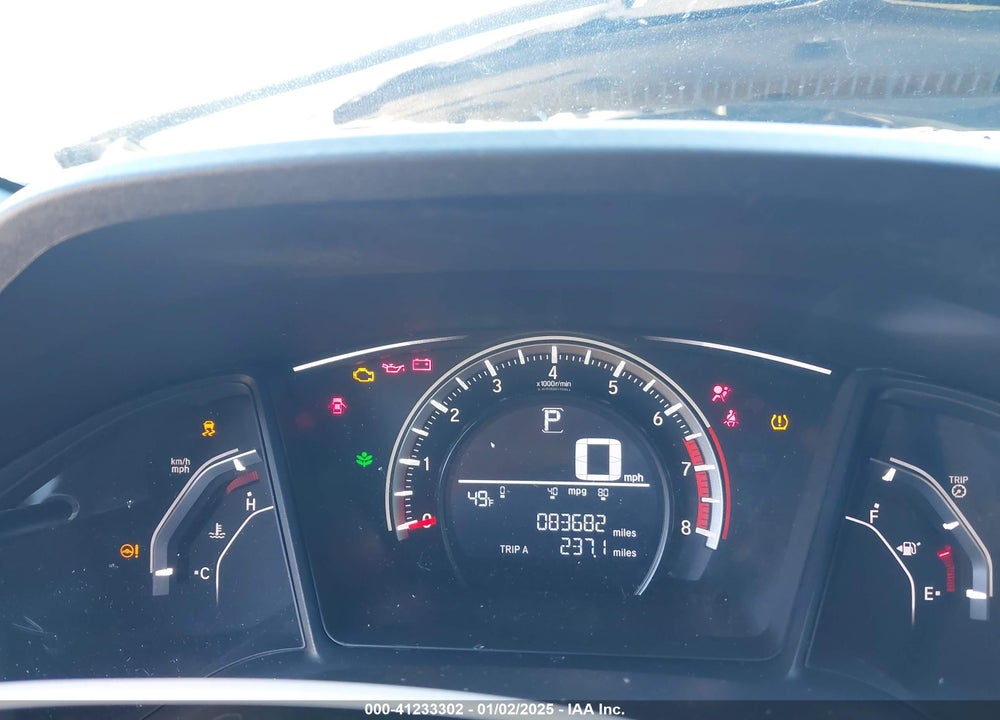2017 HONDA CIVIC VIN: SHHFK7H42HU204704