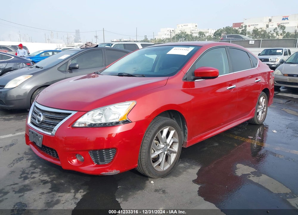 2014 NISSAN SENTRA SR VIN: 3N1AB7AP5EY277455