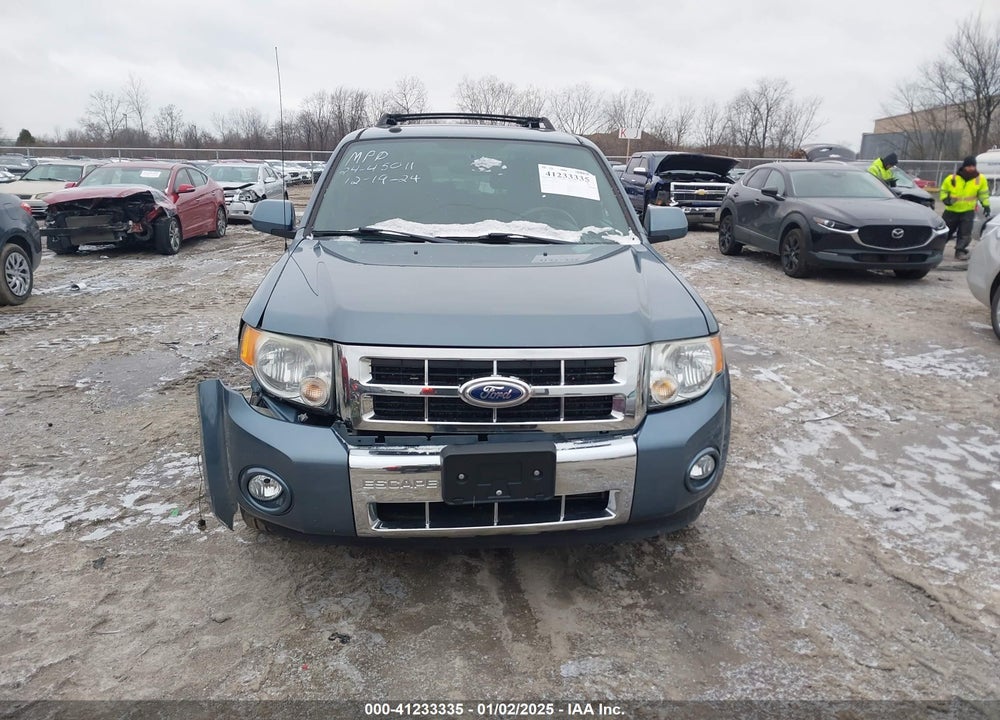 2011 FORD ESCAPE LIMITED VIN: 1FMCU9EG8BKB29800