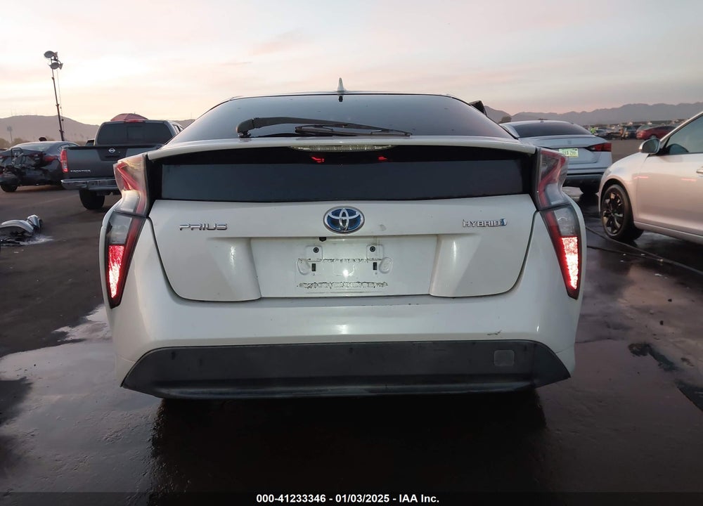 2016 TOYOTA PRIUS TWO VIN: JTDKBRFUXG3522628
