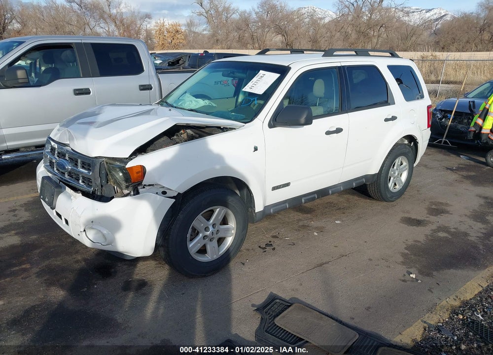 2008 FORD ESCAPE HYBRID VIN: 1FMCU59H48KE00081