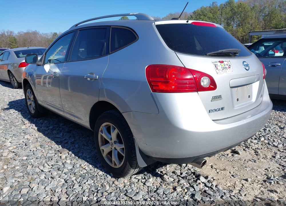 2008 NISSAN ROGUE SL VIN: JN8AS58T98W306122