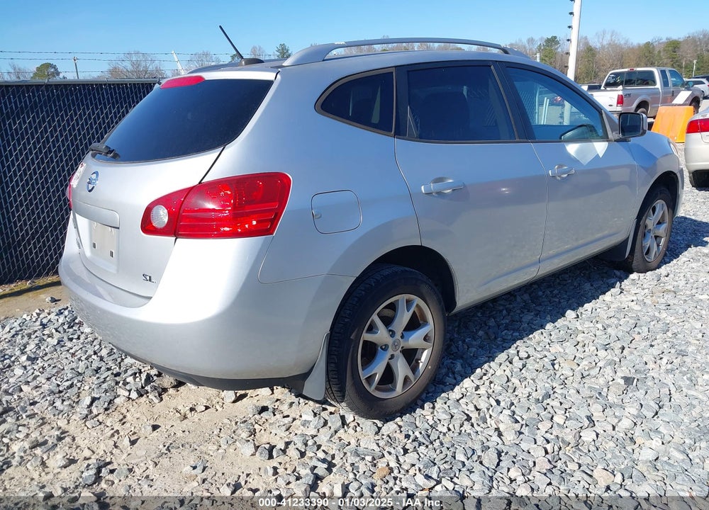 2008 NISSAN ROGUE SL VIN: JN8AS58T98W306122