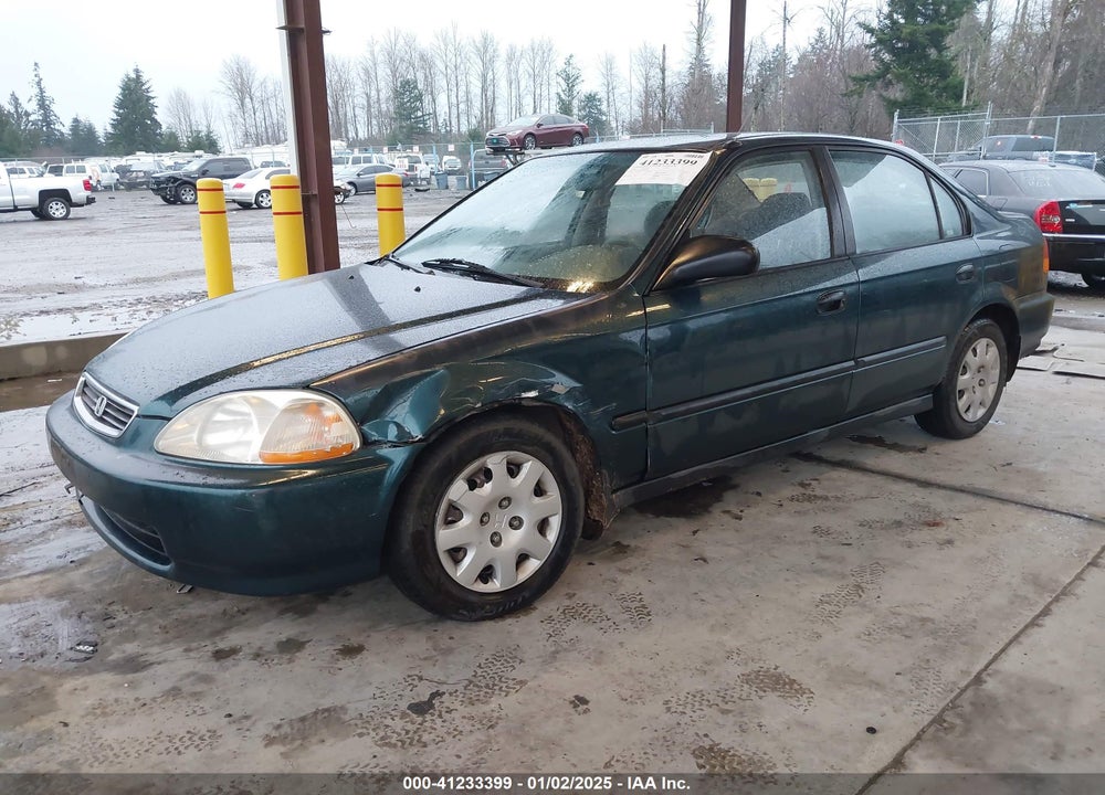 1998 HONDA CIVIC DX VIN: 2HGEJ6527WH588291