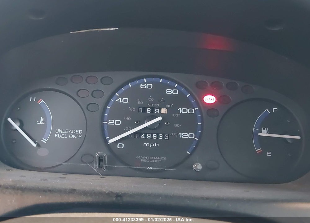 1998 HONDA CIVIC DX VIN: 2HGEJ6527WH588291