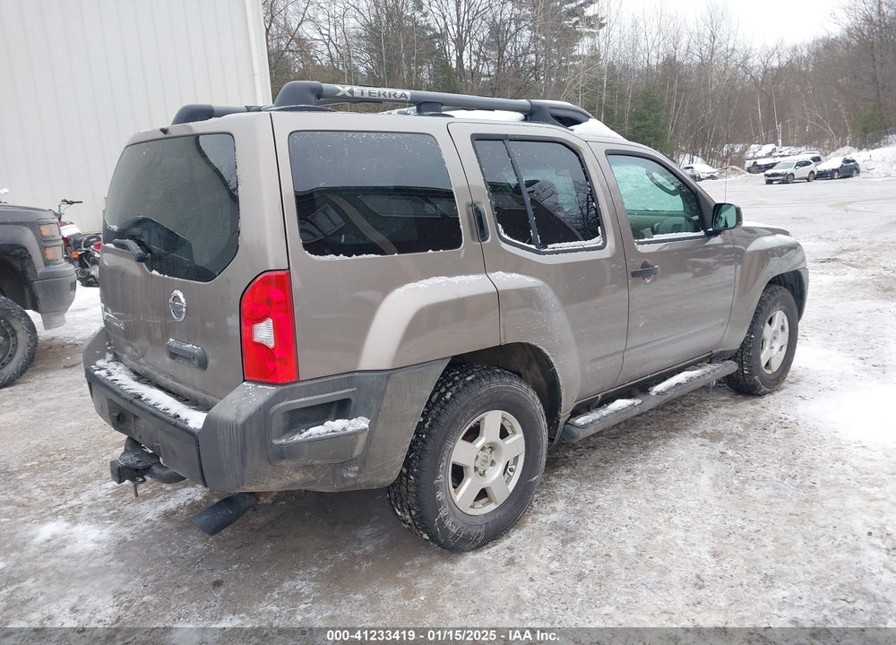 2007 NISSAN XTERRA S VIN: 5N1AN08W87C517730