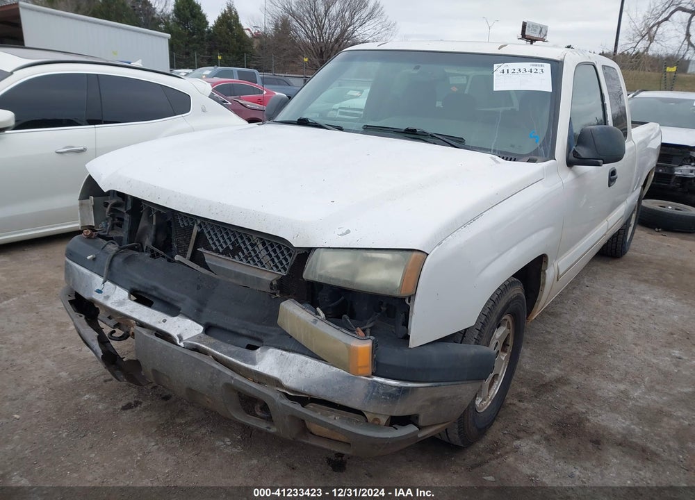 2004 CHEVROLET SILVERADO 1500 LS VIN: 2GCEC19V041145194