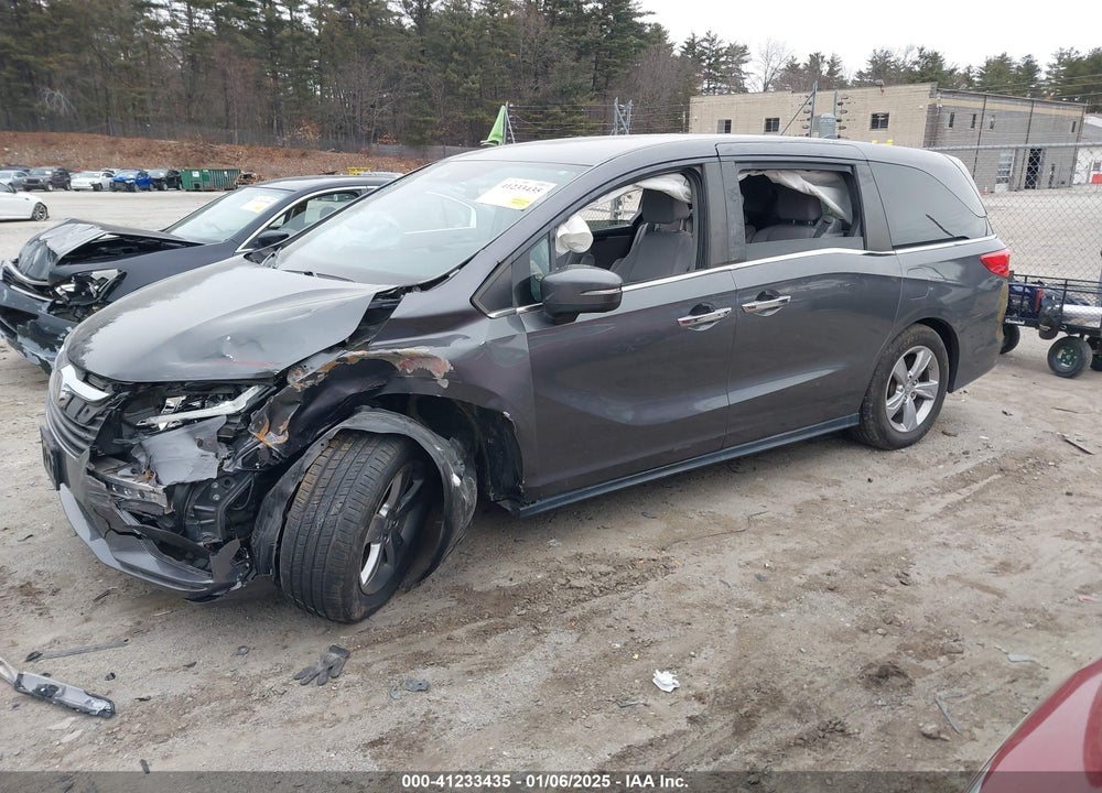 2018 HONDA ODYSSEY EX VIN: 5FNRL6H53JB110674