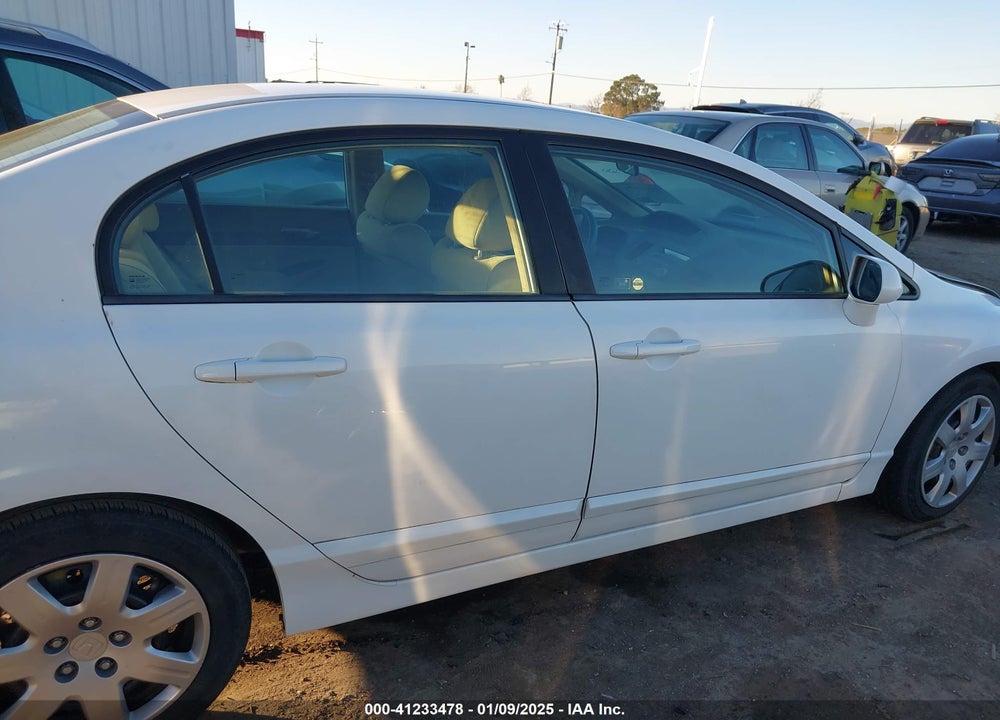 2007 HONDA CIVIC LX VIN: 1HGFA155X7L126796
