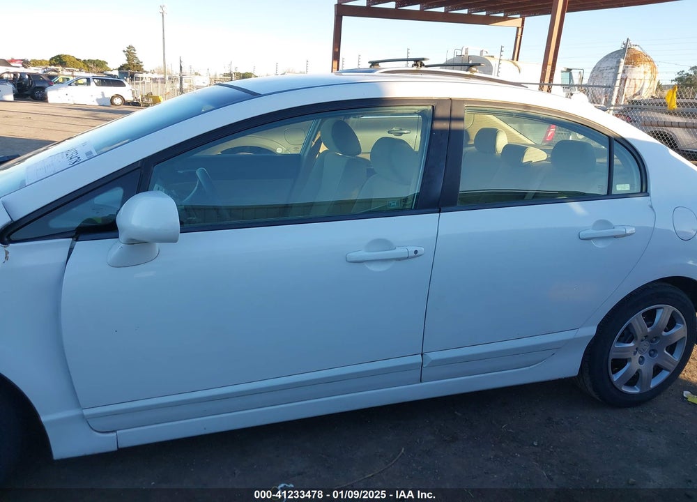 2007 HONDA CIVIC LX VIN: 1HGFA155X7L126796