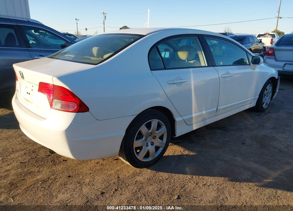 2007 HONDA CIVIC LX VIN: 1HGFA155X7L126796