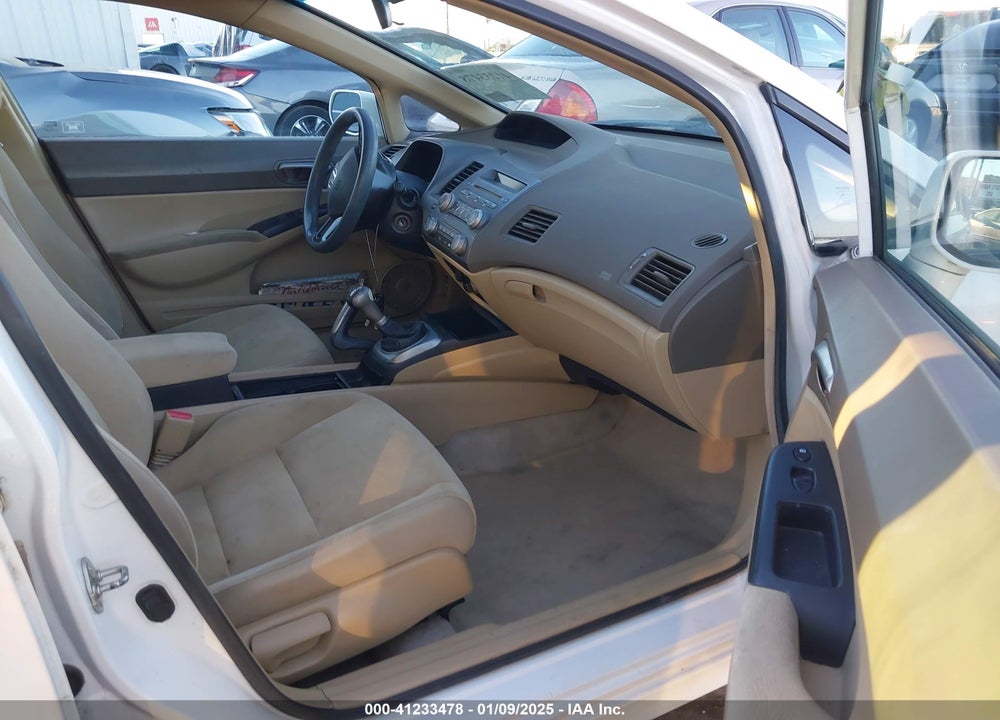 2007 HONDA CIVIC LX VIN: 1HGFA155X7L126796