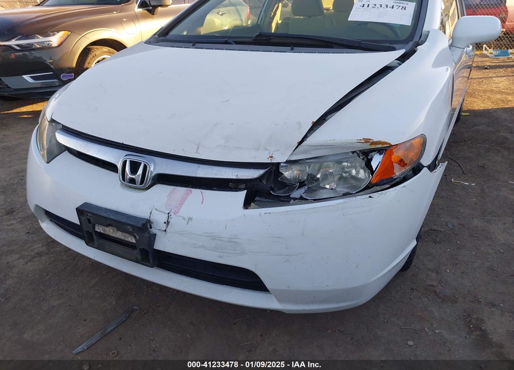 2007 HONDA CIVIC LX VIN: 1HGFA155X7L126796