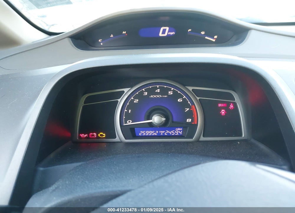 2007 HONDA CIVIC LX VIN: 1HGFA155X7L126796
