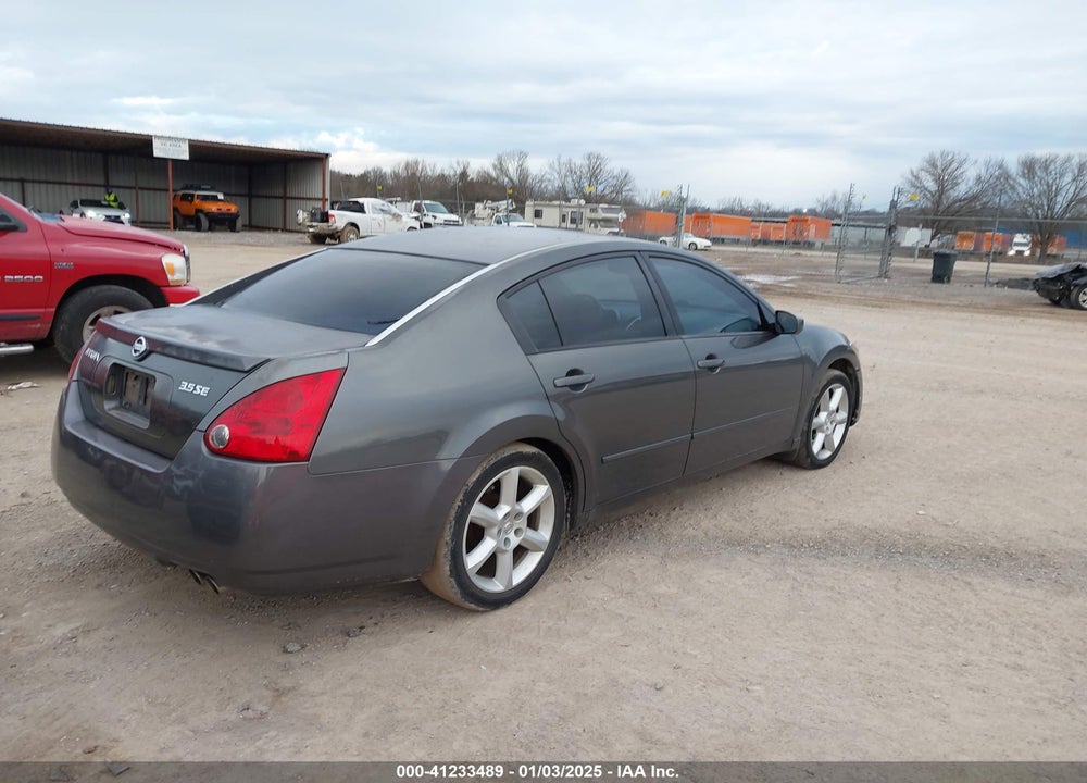 2005 NISSAN MAXIMA 3.5 SE VIN: 1N4BA41E25C863725