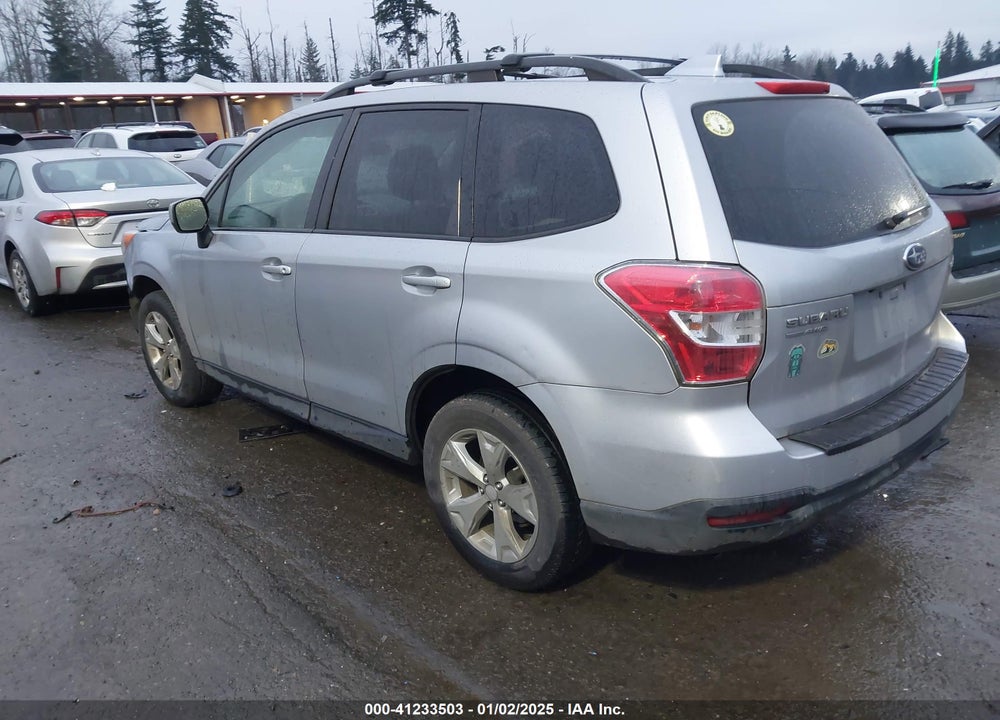 2016 SUBARU FORESTER 2.5I PREMIUM VIN: JF2SJADC9GH458097