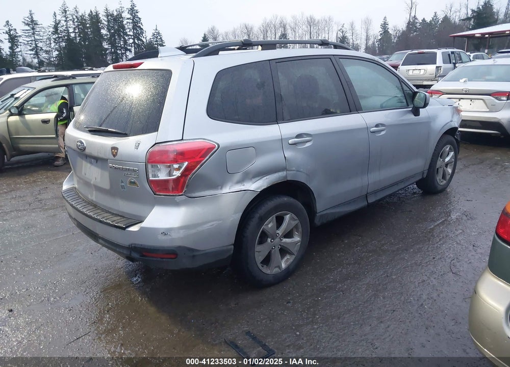 2016 SUBARU FORESTER 2.5I PREMIUM VIN: JF2SJADC9GH458097