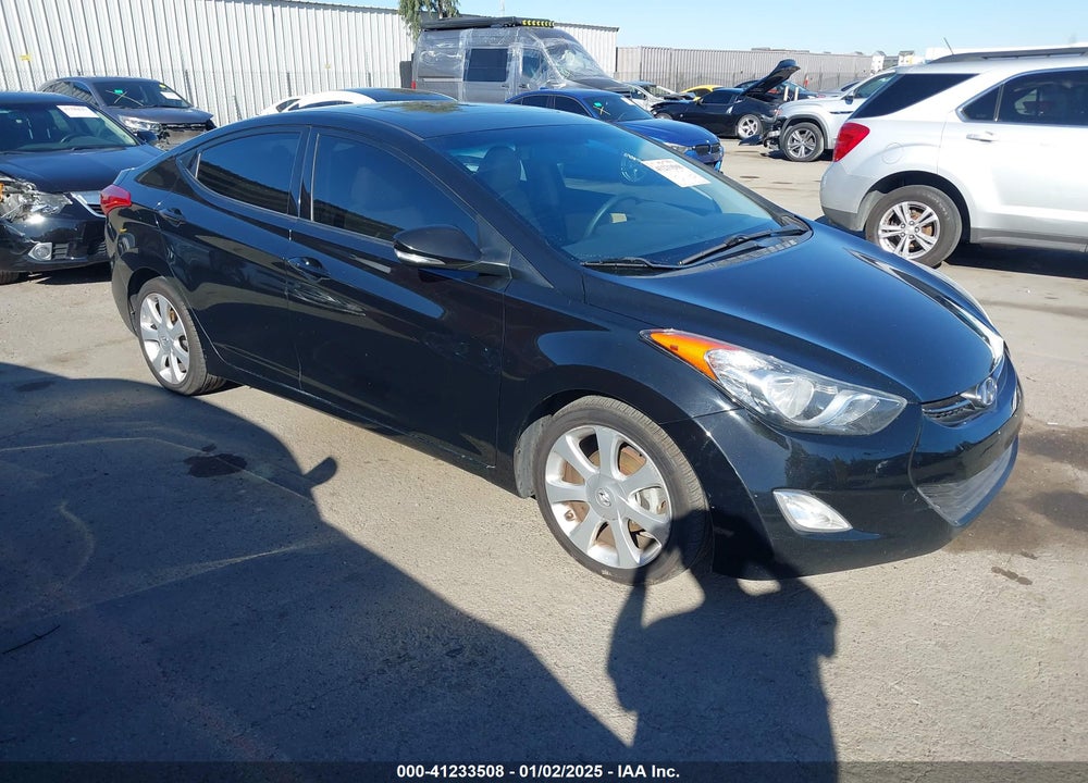 2013 HYUNDAI ELANTRA LIMITED VIN: 5NPDH4AE1DH192453