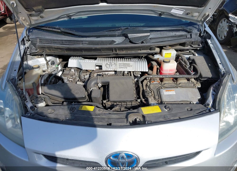 2011 TOYOTA PRIUS FOUR VIN: JTDKN3DU5B5322647