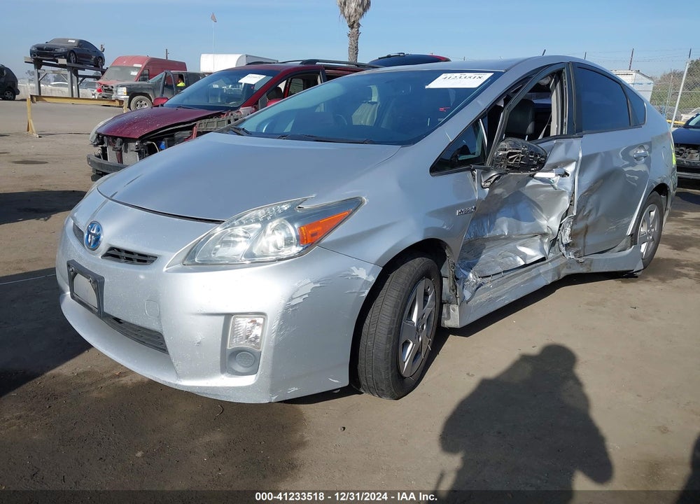 2011 TOYOTA PRIUS FOUR VIN: JTDKN3DU5B5322647
