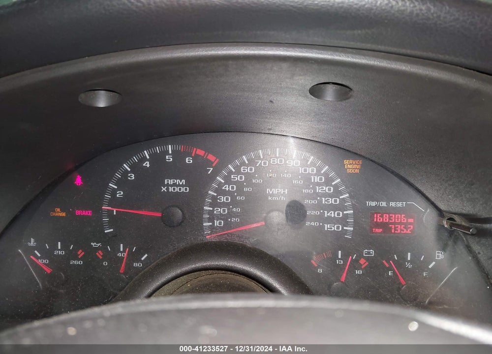 2000 CHEVROLET CAMARO Z28 VIN: 2G1FP22G6Y2159264