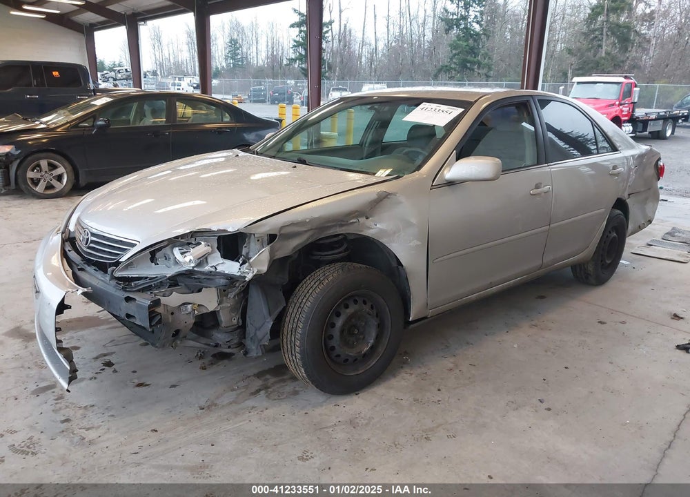 2005 TOYOTA CAMRY LE VIN: 4T1BE32K25U395899