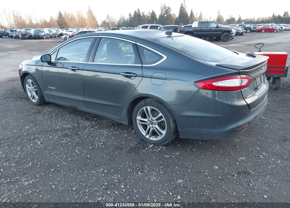 2015 FORD FUSION HYBRID TITANIUM VIN: 3FA6P0RU0FR206963