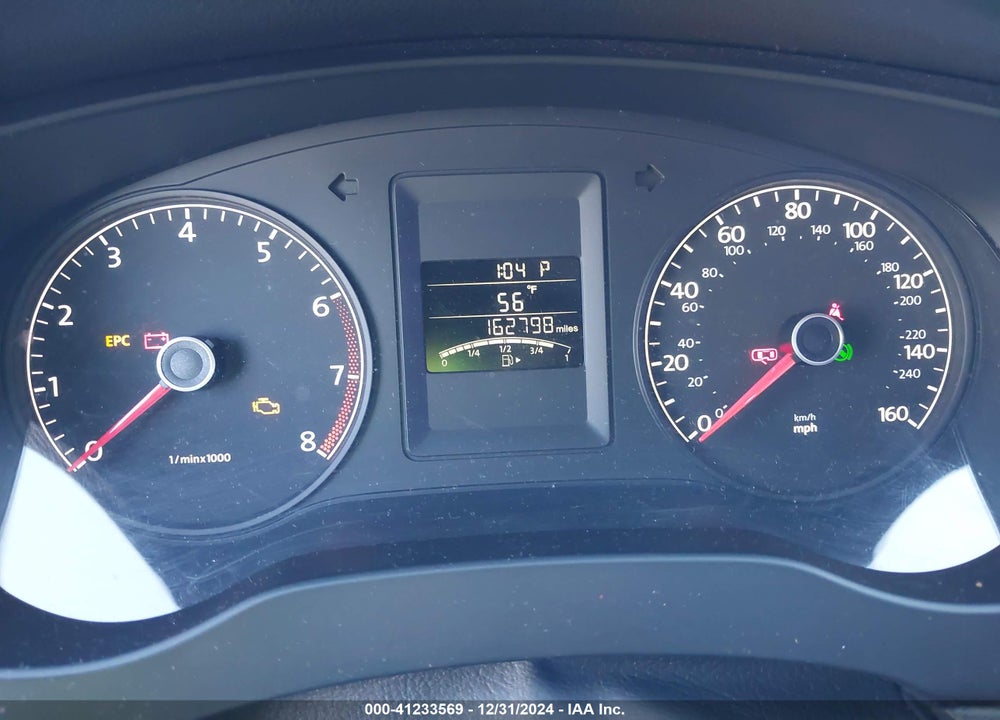 2013 VOLKSWAGEN JETTA 2.0L S VIN: 3VW2K7AJ6DM275889