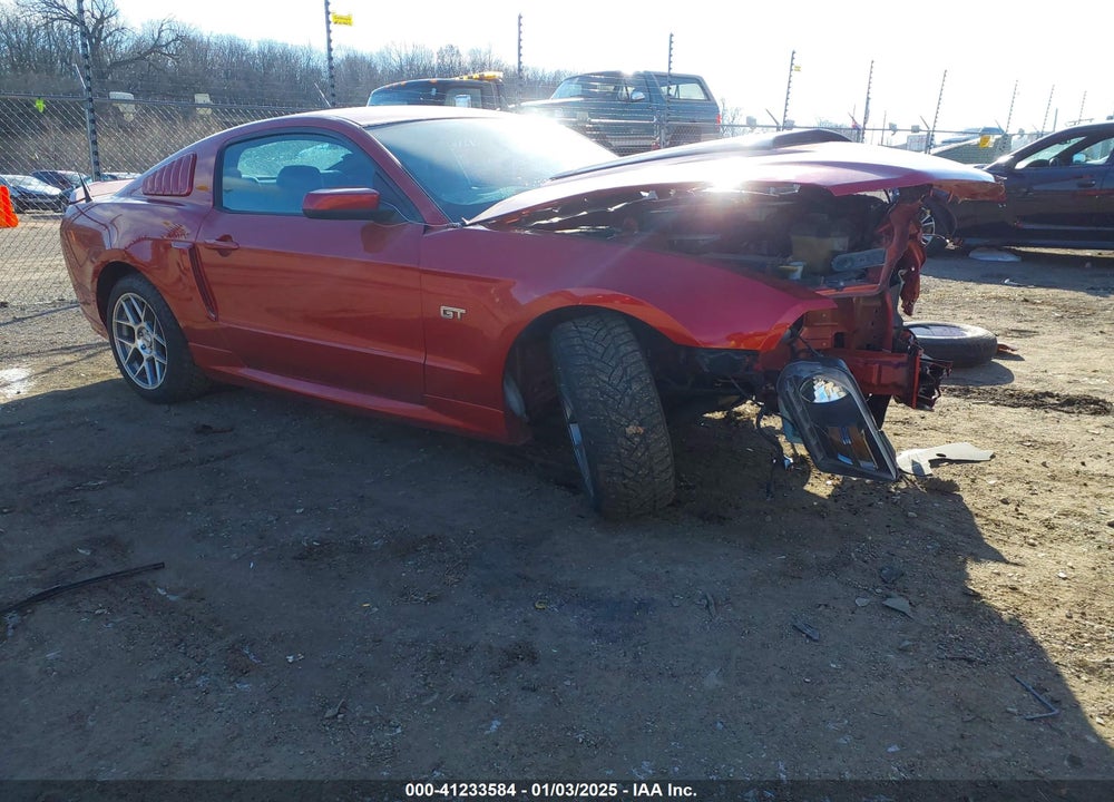 2010 FORD MUSTANG GT/GT PREMIUM VIN: 1ZVBP8CH0A5134495