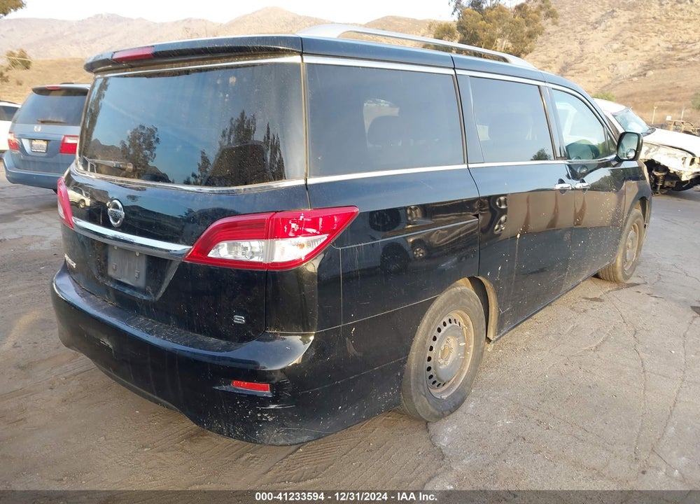 2012 NISSAN QUEST S VIN: JN8AE2KP3C9043702